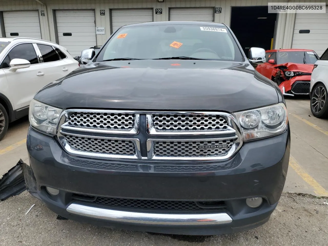 1D4RE4GG0BC695328 2011 Dodge Durango Crew