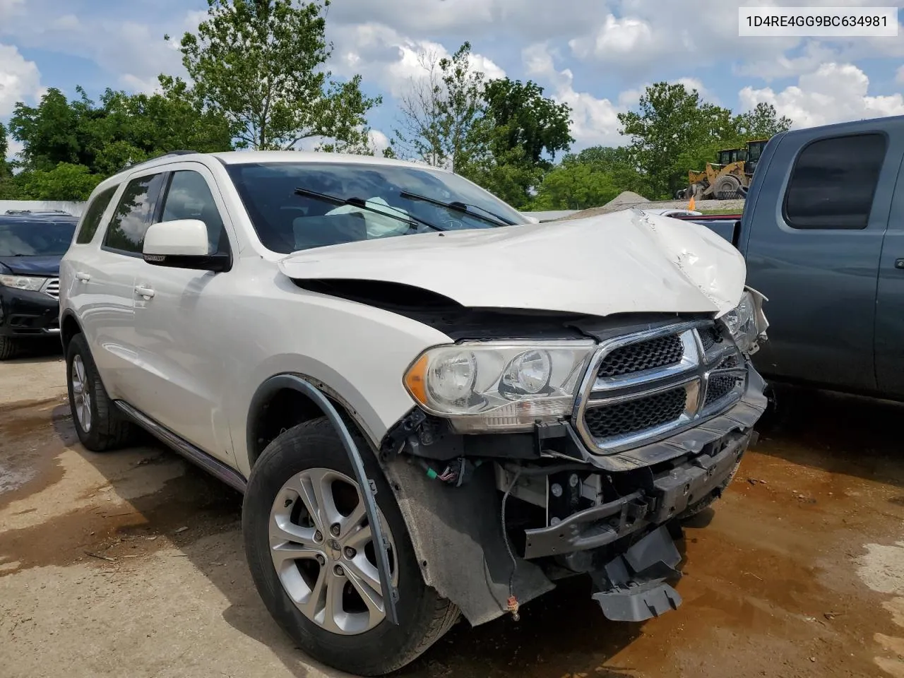 2011 Dodge Durango Crew VIN: 1D4RE4GG9BC634981 Lot: 57435714