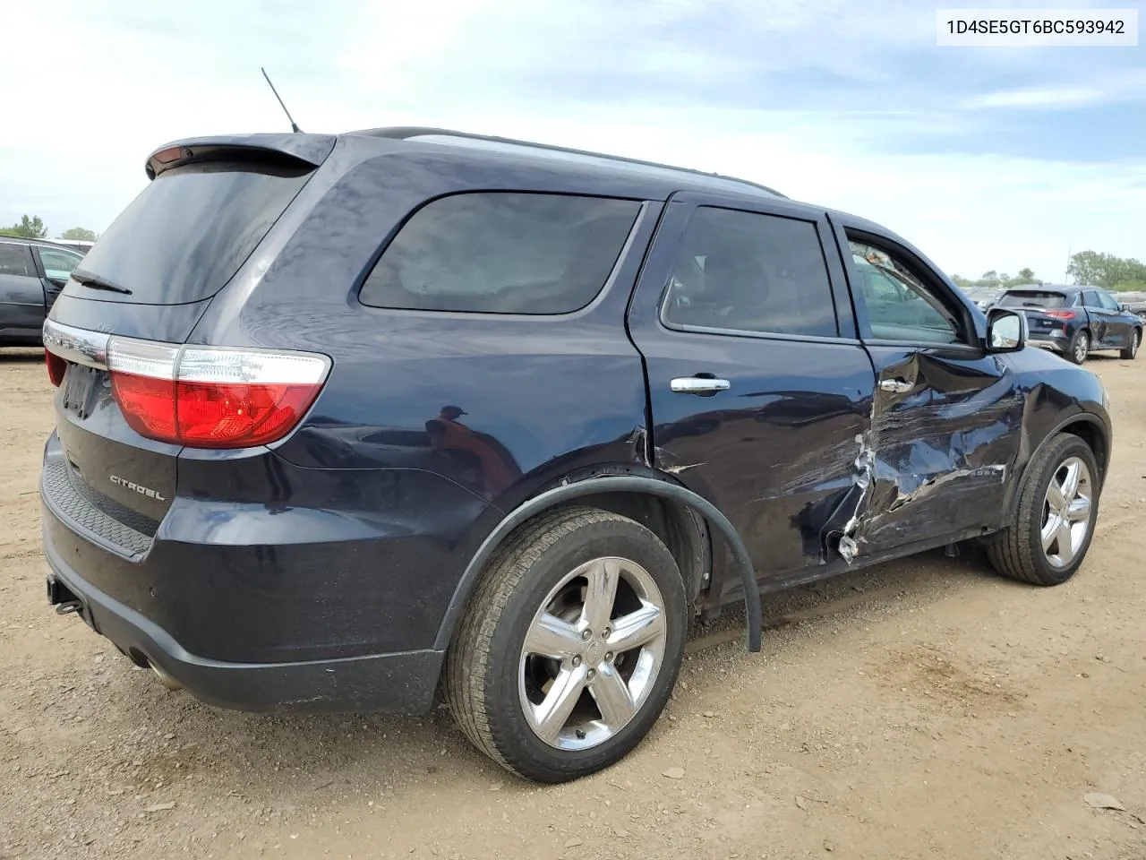 2011 Dodge Durango Citadel VIN: 1D4SE5GT6BC593942 Lot: 58364094