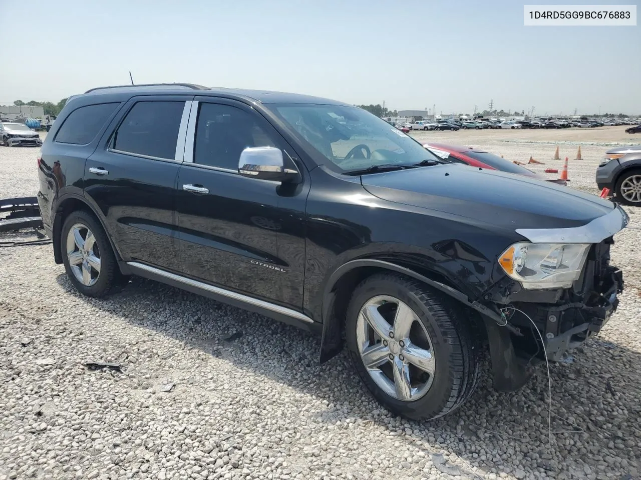 2011 Dodge Durango Citadel VIN: 1D4RD5GG9BC676883 Lot: 58533464