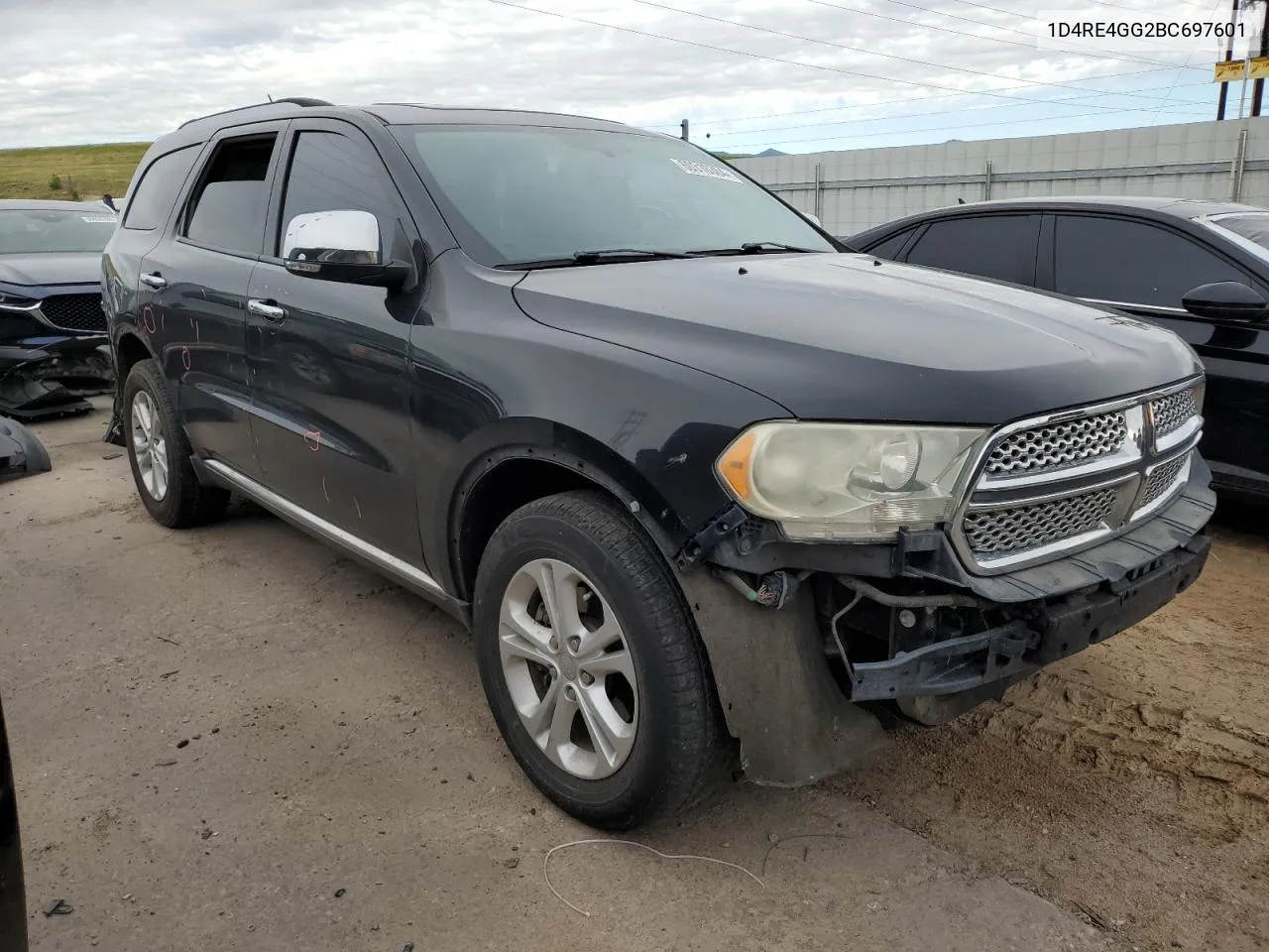 2011 Dodge Durango Crew VIN: 1D4RE4GG2BC697601 Lot: 60310304