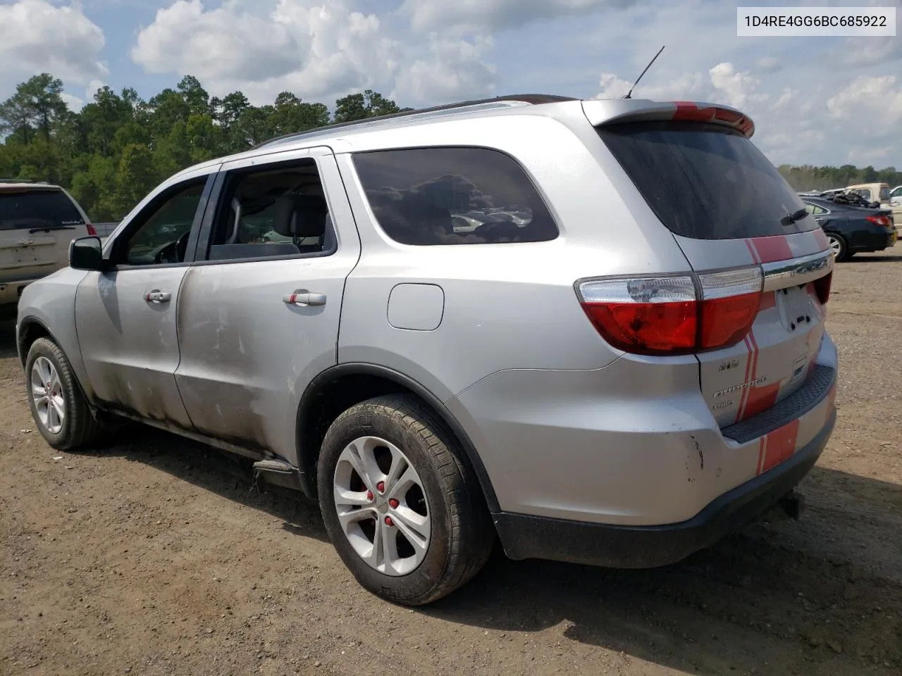 2011 Dodge Durango Crew VIN: 1D4RE4GG6BC685922 Lot: 61490774