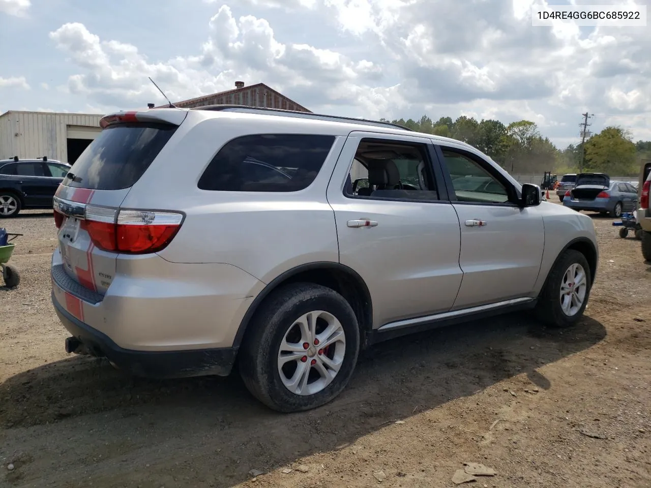 2011 Dodge Durango Crew VIN: 1D4RE4GG6BC685922 Lot: 61490774