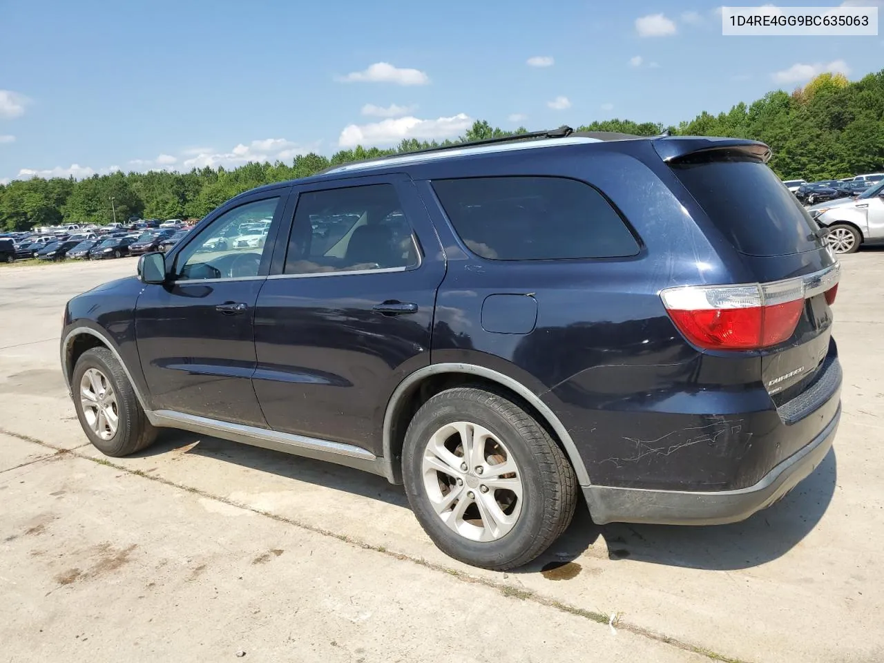 2011 Dodge Durango Crew VIN: 1D4RE4GG9BC635063 Lot: 63013494