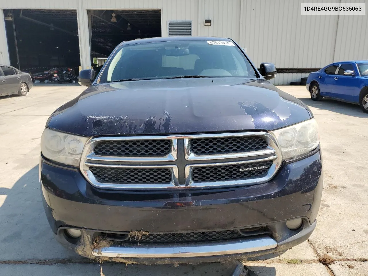 1D4RE4GG9BC635063 2011 Dodge Durango Crew