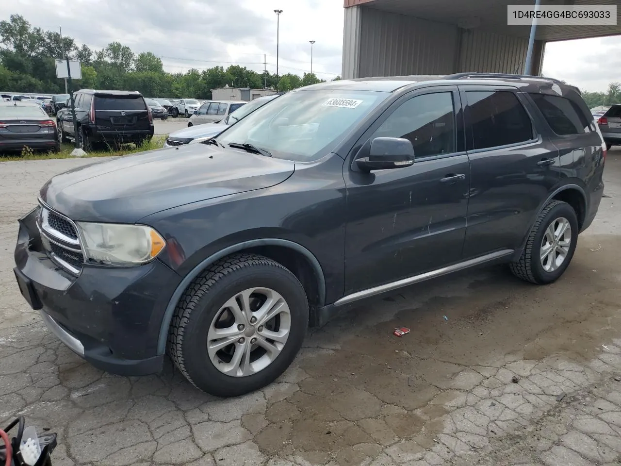 2011 Dodge Durango Crew VIN: 1D4RE4GG4BC693033 Lot: 63605594