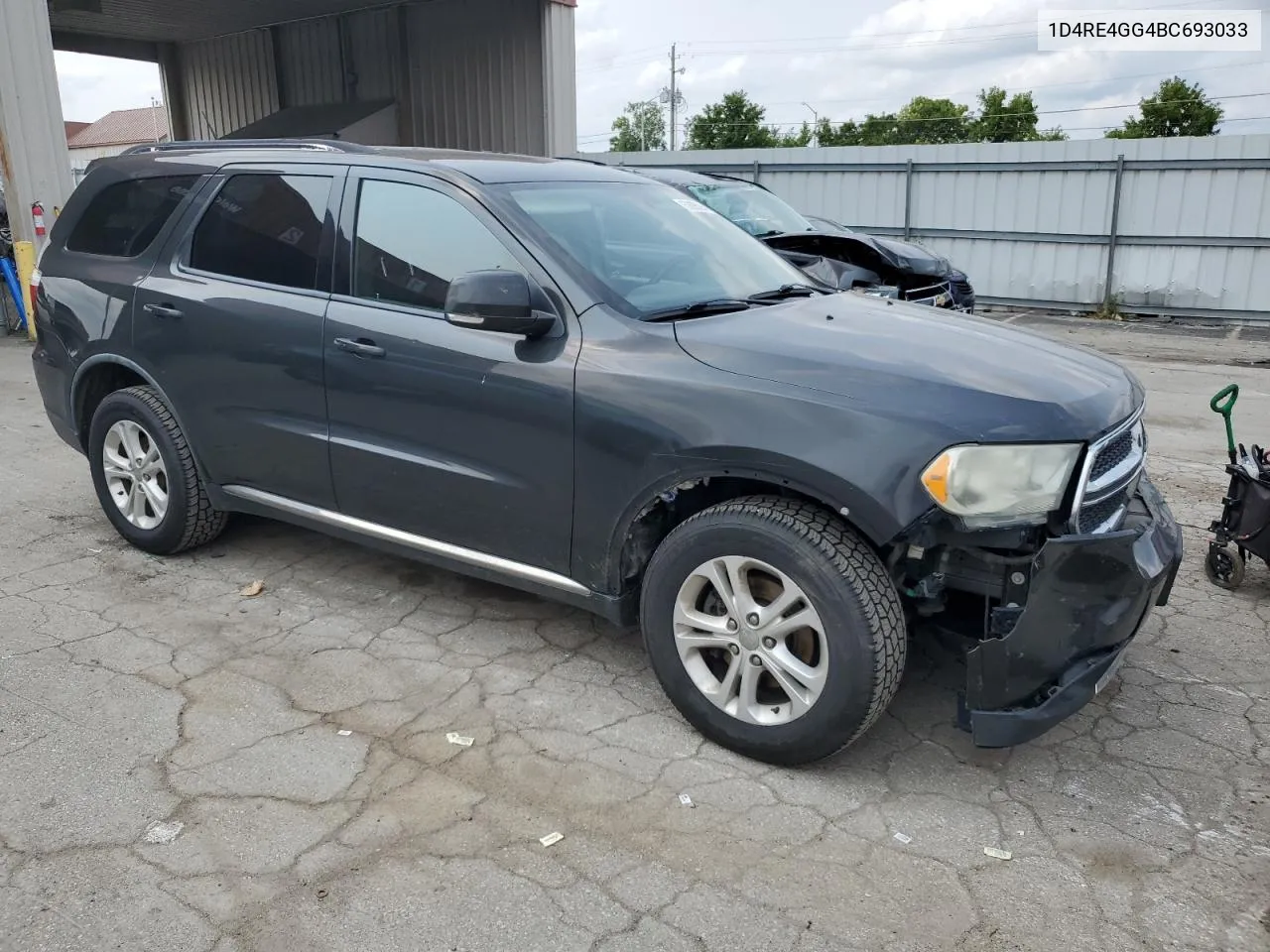 1D4RE4GG4BC693033 2011 Dodge Durango Crew