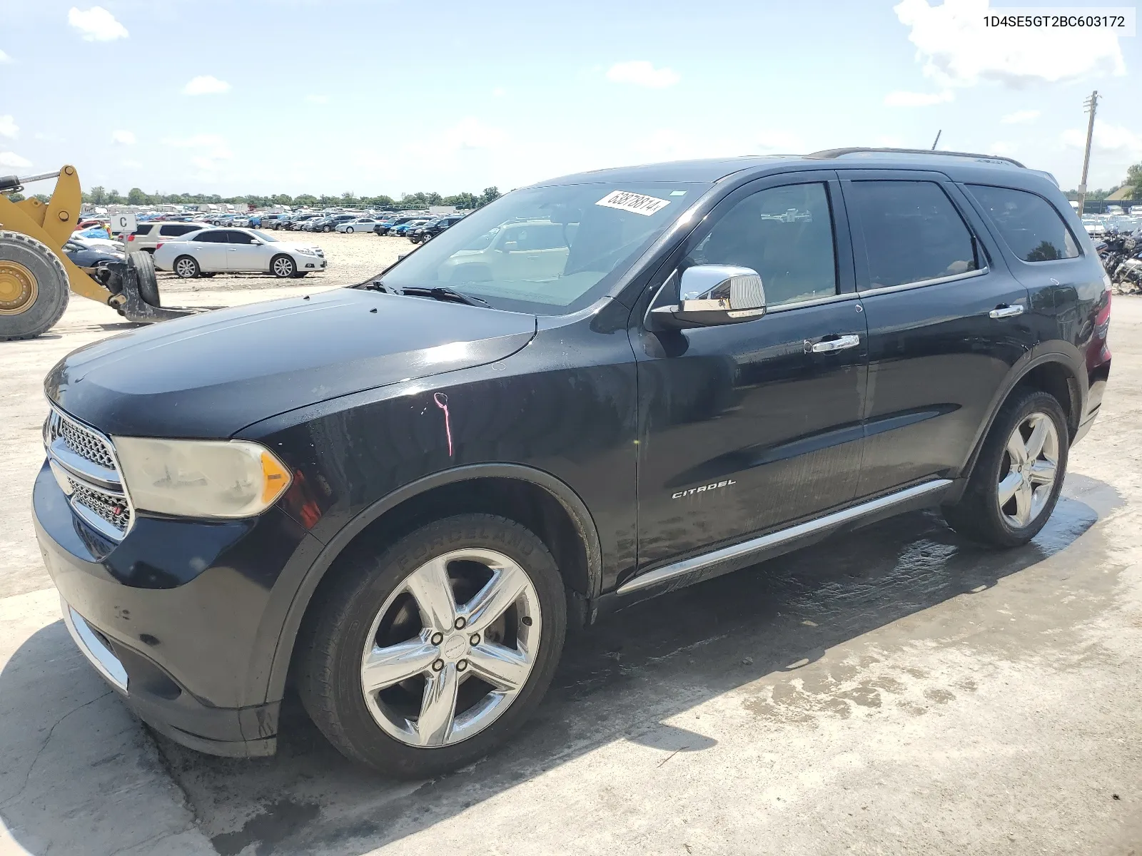 2011 Dodge Durango Citadel VIN: 1D4SE5GT2BC603172 Lot: 63878814