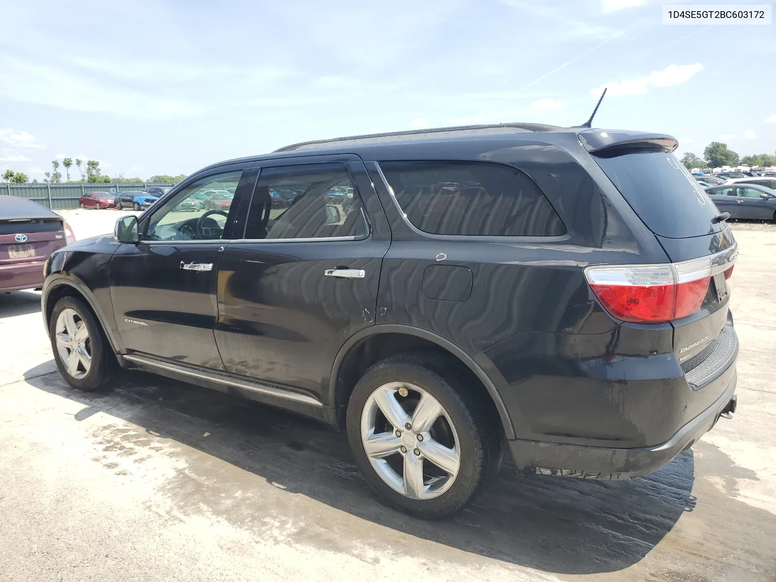 2011 Dodge Durango Citadel VIN: 1D4SE5GT2BC603172 Lot: 63878814