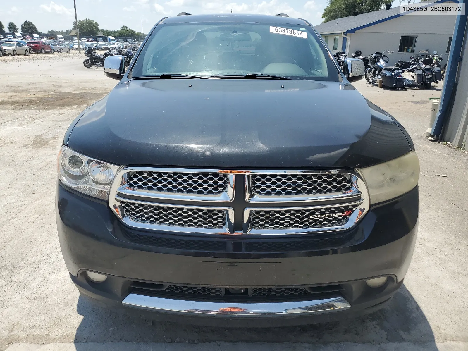 2011 Dodge Durango Citadel VIN: 1D4SE5GT2BC603172 Lot: 63878814