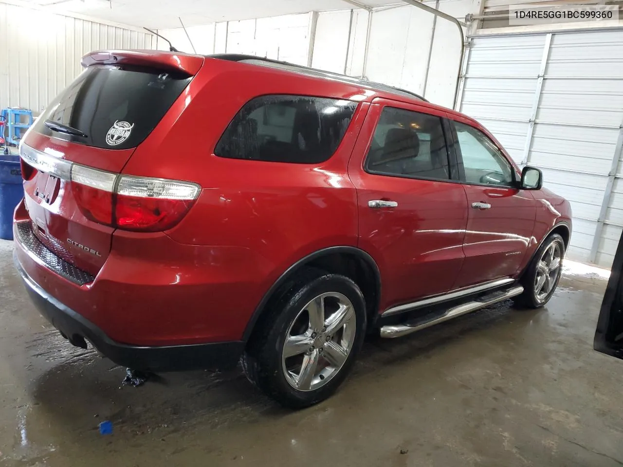 2011 Dodge Durango Citadel VIN: 1D4RE5GG1BC599360 Lot: 67317574