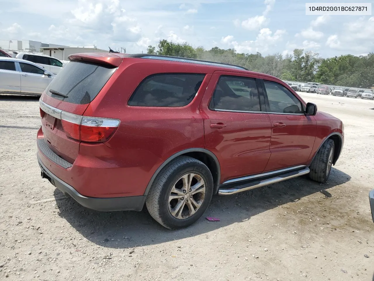 2011 Dodge Durango Express VIN: 1D4RD2GG1BC627871 Lot: 67803454