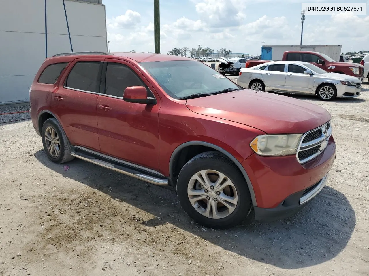 2011 Dodge Durango Express VIN: 1D4RD2GG1BC627871 Lot: 67803454