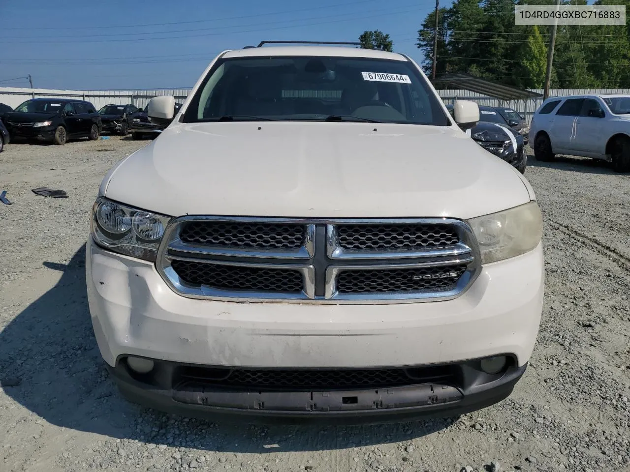 2011 Dodge Durango Crew VIN: 1D4RD4GGXBC716883 Lot: 67906644