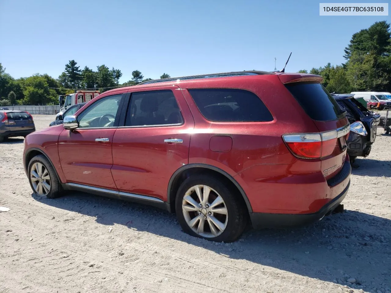 2011 Dodge Durango Crew VIN: 1D4SE4GT7BC635108 Lot: 67984014