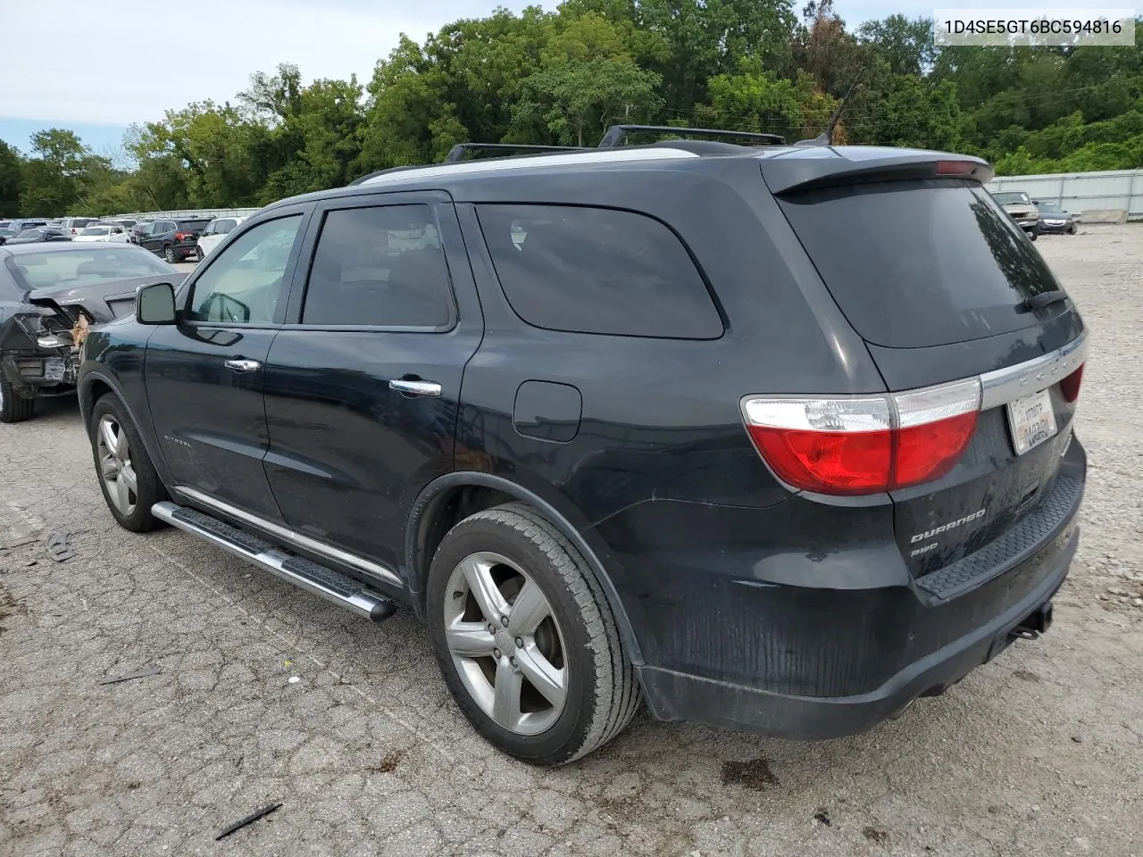 2011 Dodge Durango Citadel VIN: 1D4SE5GT6BC594816 Lot: 68887034