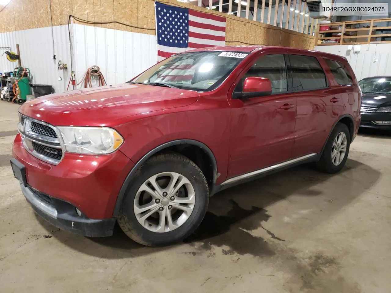 2011 Dodge Durango Express VIN: 1D4RE2GGXBC624075 Lot: 69094104