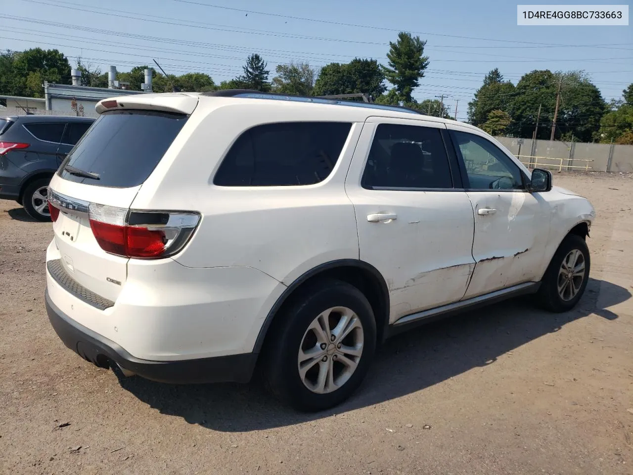 2011 Dodge Durango Crew VIN: 1D4RE4GG8BC733663 Lot: 70032504