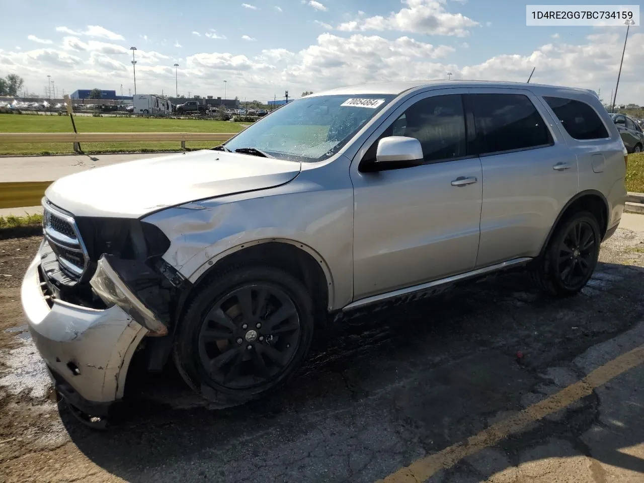 2011 Dodge Durango Express VIN: 1D4RE2GG7BC734159 Lot: 70054864