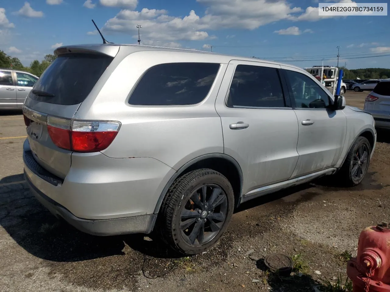 2011 Dodge Durango Express VIN: 1D4RE2GG7BC734159 Lot: 70054864