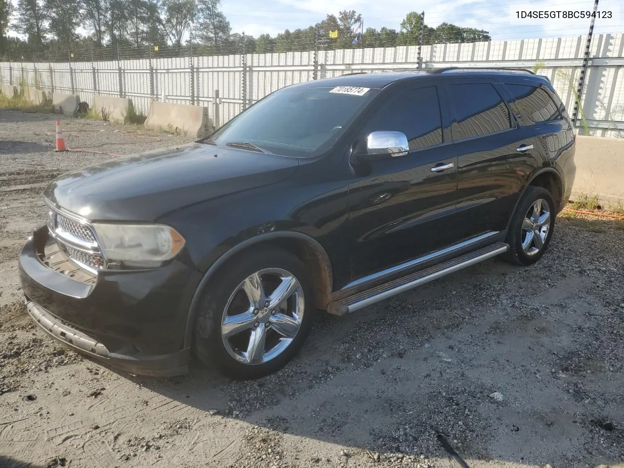 2011 Dodge Durango Citadel VIN: 1D4SE5GT8BC594123 Lot: 70185774