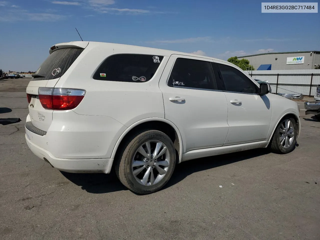 2011 Dodge Durango Heat VIN: 1D4RE3GG2BC717484 Lot: 70333804