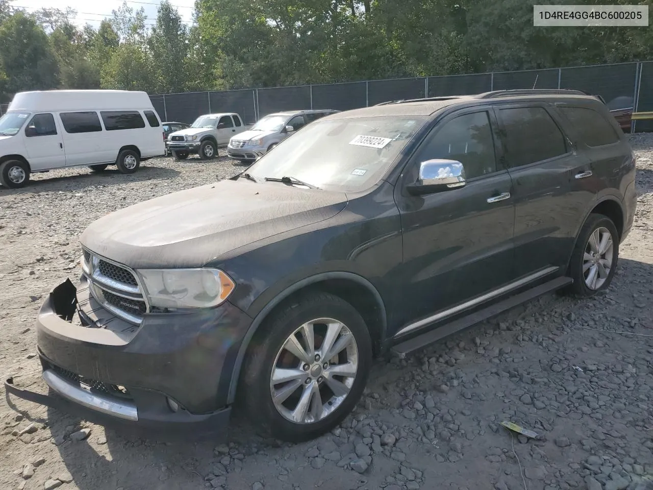 2011 Dodge Durango Crew VIN: 1D4RE4GG4BC600205 Lot: 70399224