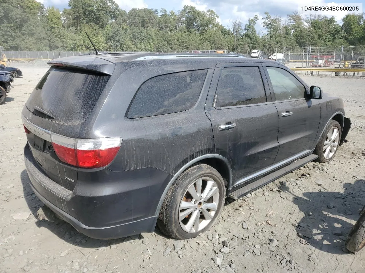 2011 Dodge Durango Crew VIN: 1D4RE4GG4BC600205 Lot: 70399224