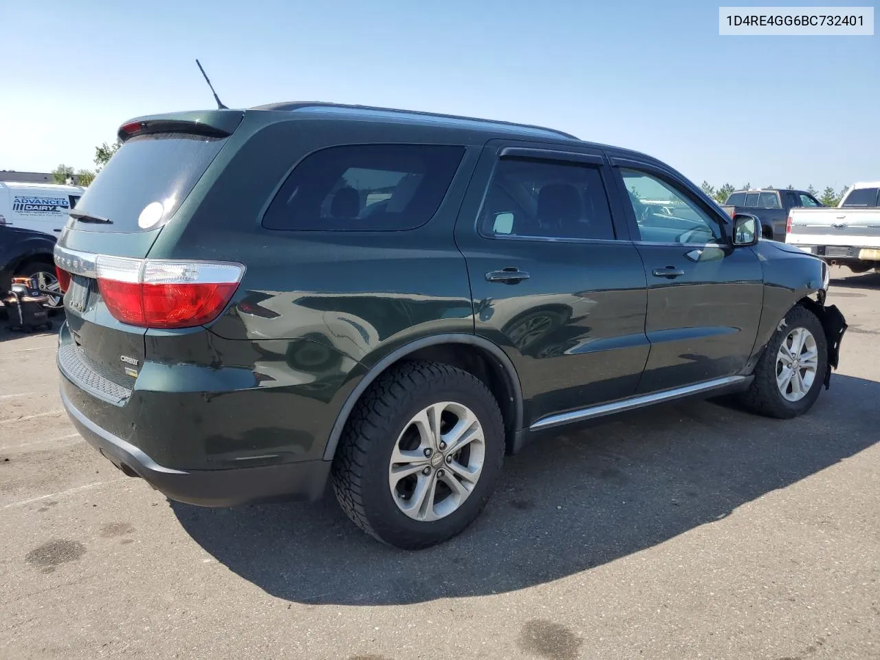 2011 Dodge Durango Crew VIN: 1D4RE4GG6BC732401 Lot: 70434694