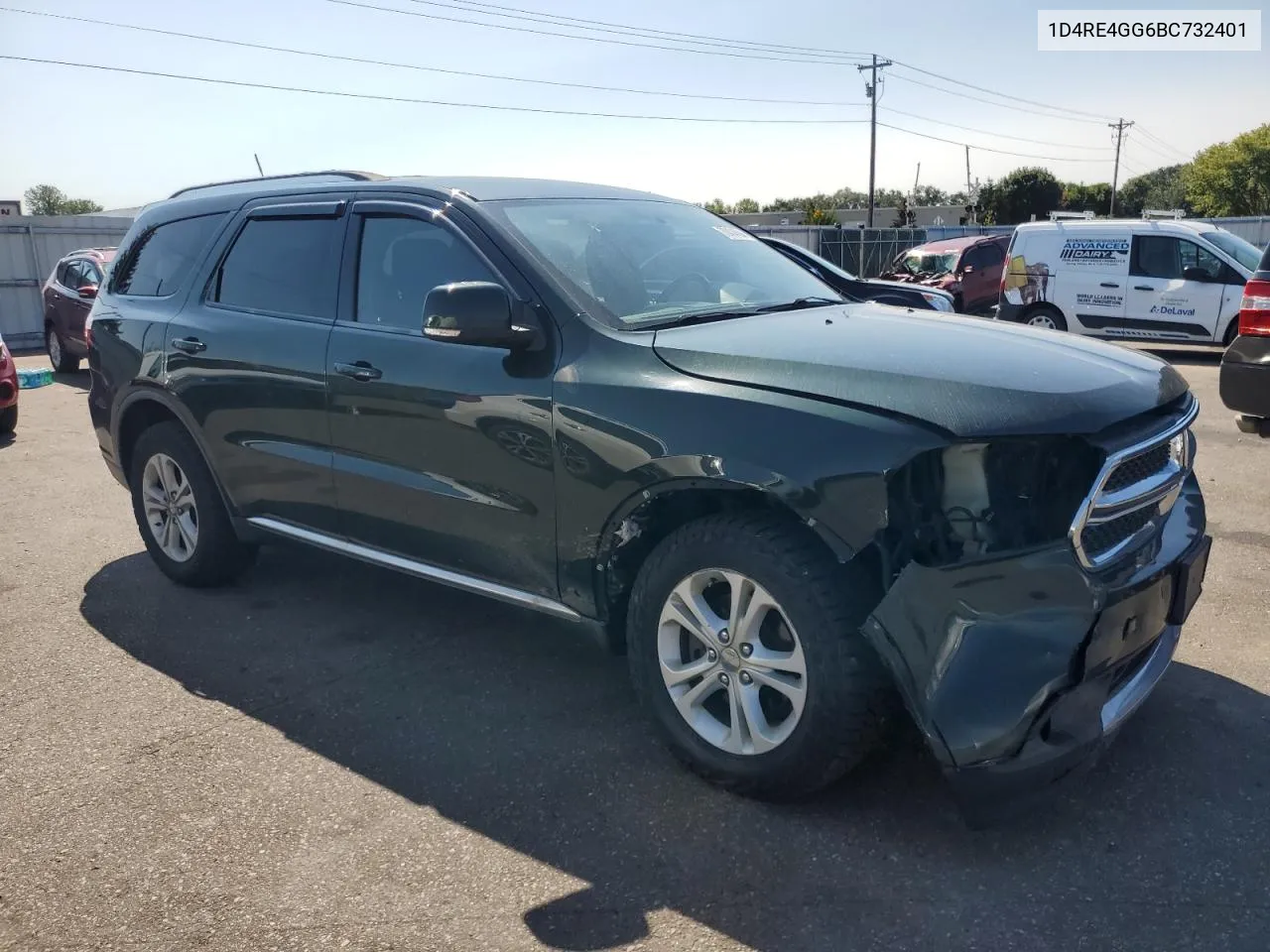 2011 Dodge Durango Crew VIN: 1D4RE4GG6BC732401 Lot: 70434694