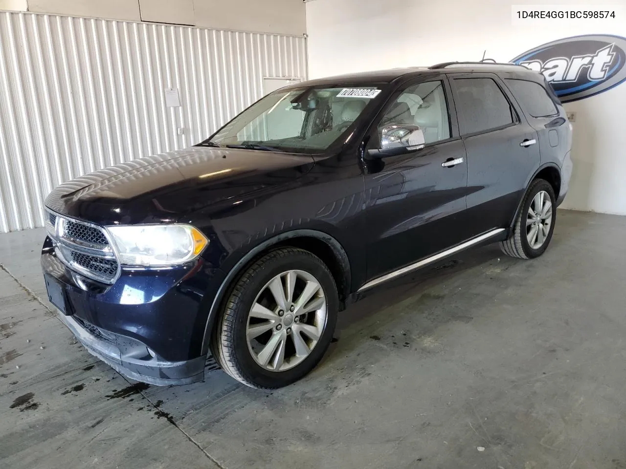 2011 Dodge Durango Crew VIN: 1D4RE4GG1BC598574 Lot: 70708004