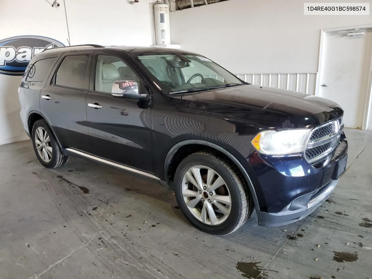 2011 Dodge Durango Crew VIN: 1D4RE4GG1BC598574 Lot: 70708004