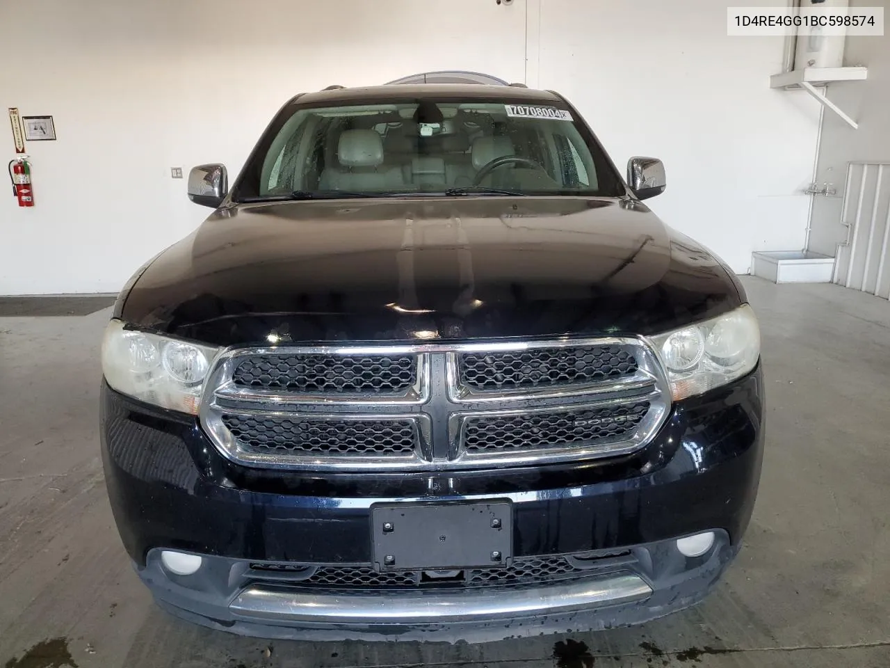 2011 Dodge Durango Crew VIN: 1D4RE4GG1BC598574 Lot: 70708004