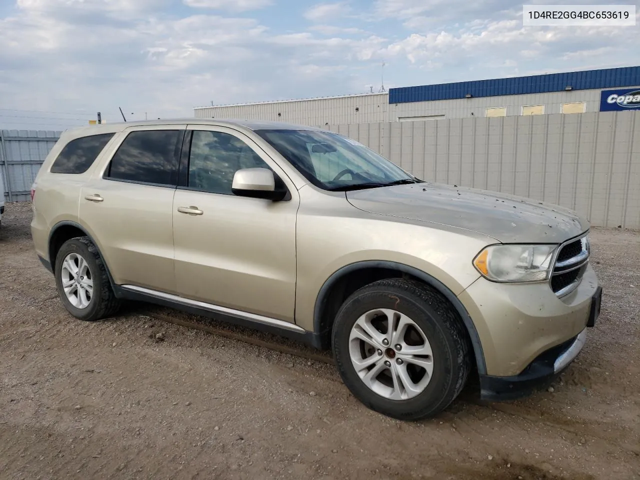 2011 Dodge Durango Express VIN: 1D4RE2GG4BC653619 Lot: 70742574