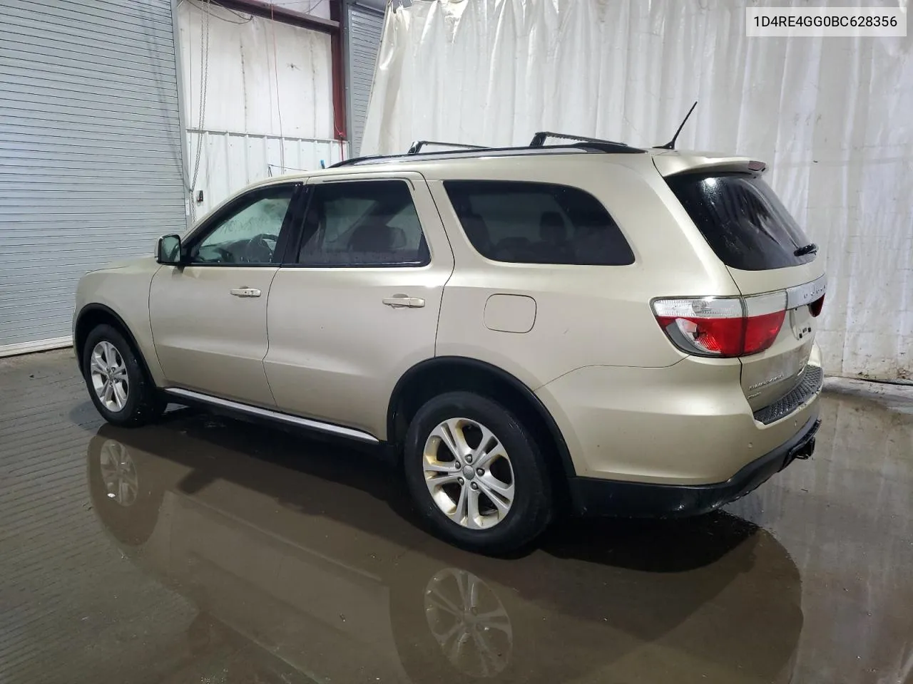 2011 Dodge Durango Crew VIN: 1D4RE4GG0BC628356 Lot: 71006884