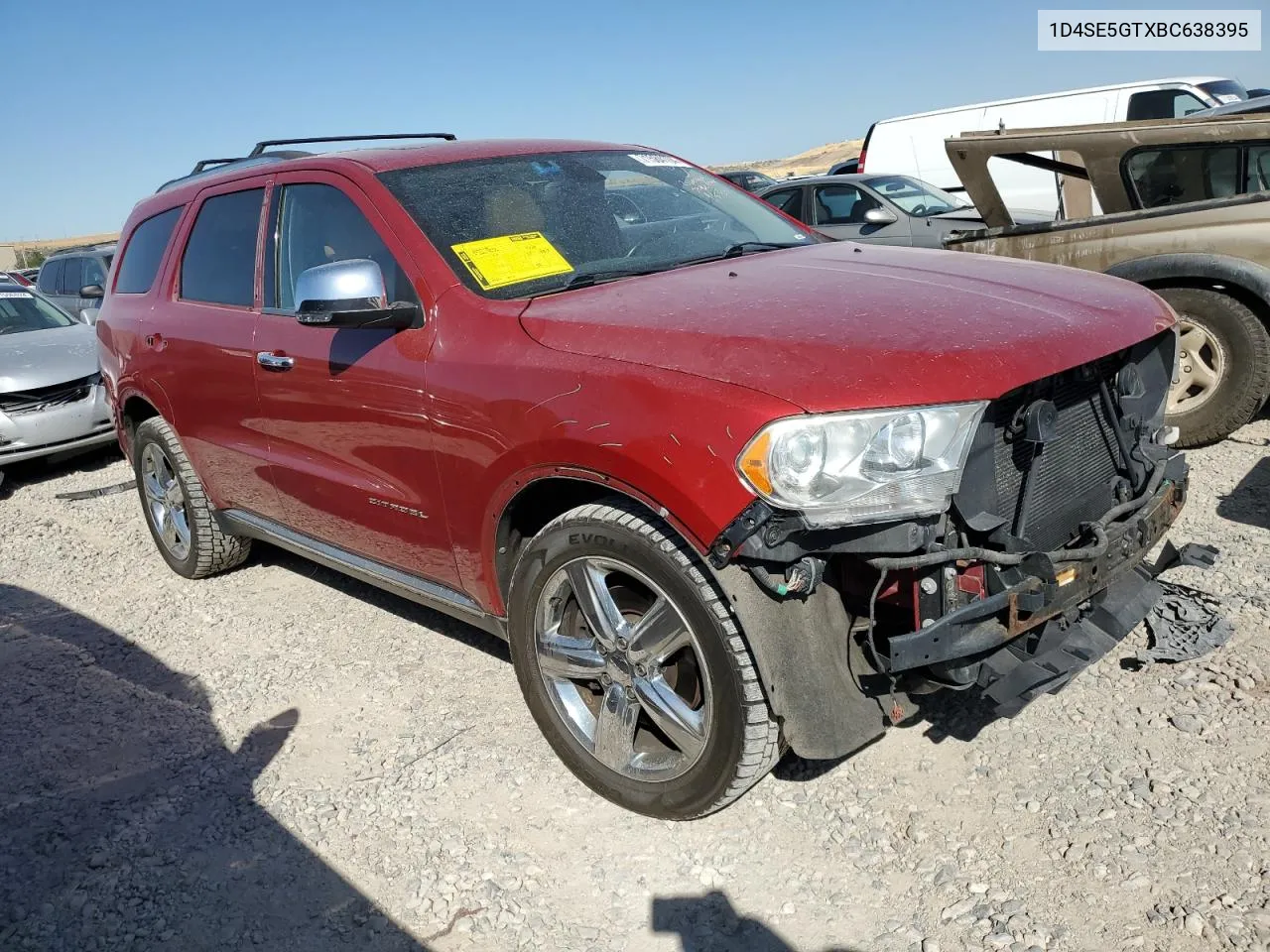 1D4SE5GTXBC638395 2011 Dodge Durango Citadel