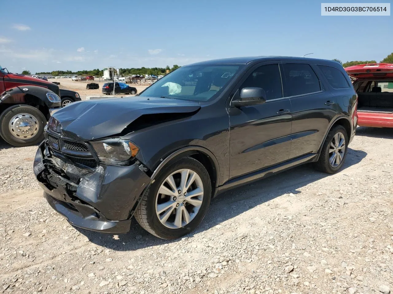 2011 Dodge Durango Heat VIN: 1D4RD3GG3BC706514 Lot: 71663924