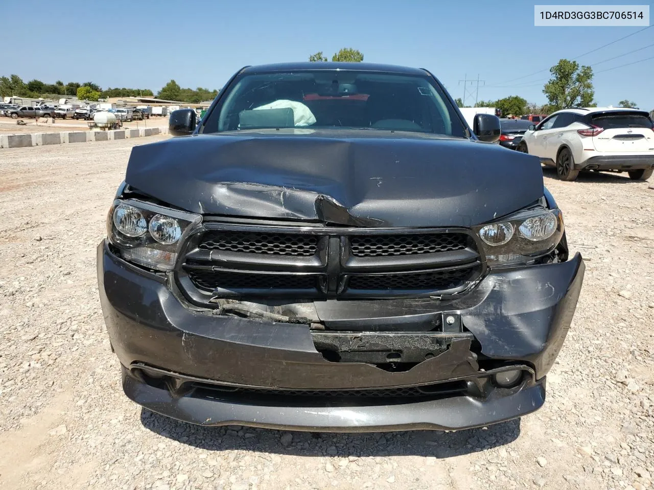 2011 Dodge Durango Heat VIN: 1D4RD3GG3BC706514 Lot: 71663924