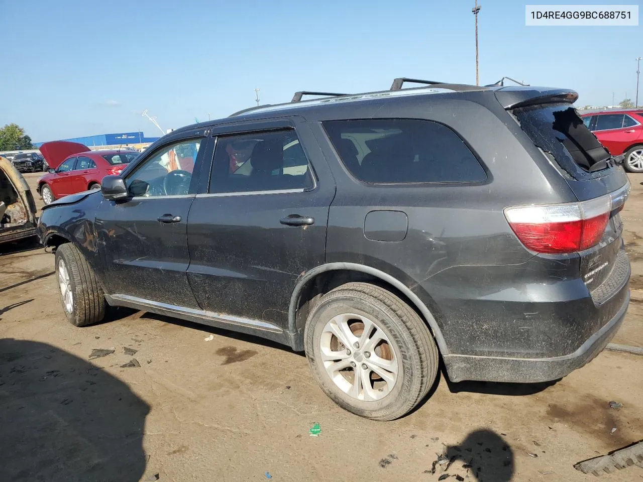 2011 Dodge Durango Crew VIN: 1D4RE4GG9BC688751 Lot: 71747554