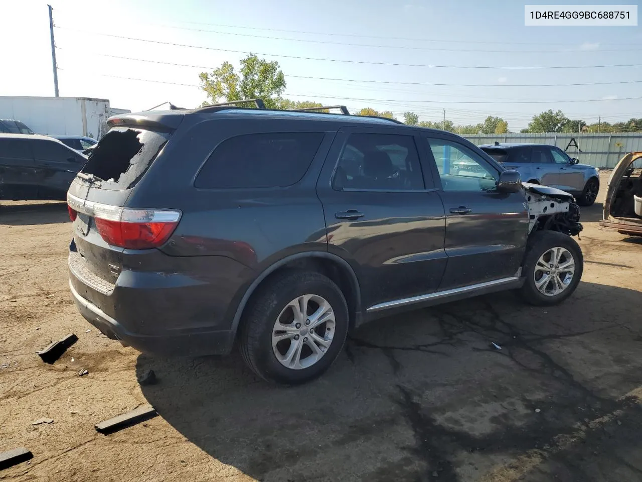 2011 Dodge Durango Crew VIN: 1D4RE4GG9BC688751 Lot: 71747554