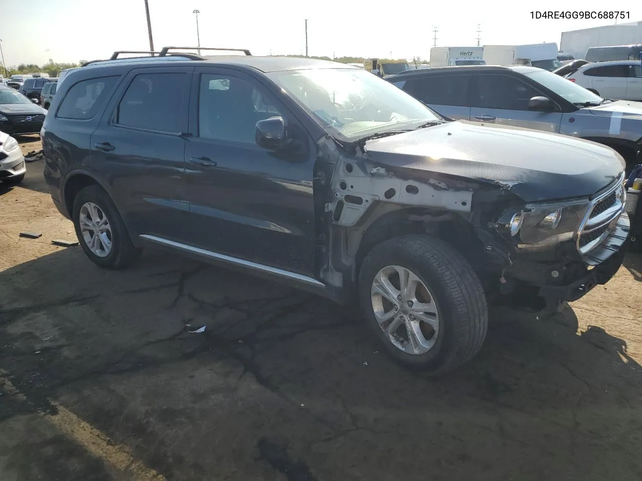 2011 Dodge Durango Crew VIN: 1D4RE4GG9BC688751 Lot: 71747554