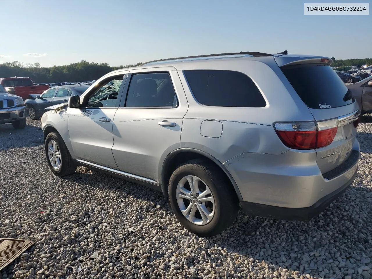 2011 Dodge Durango Crew VIN: 1D4RD4GG0BC732204 Lot: 71811024