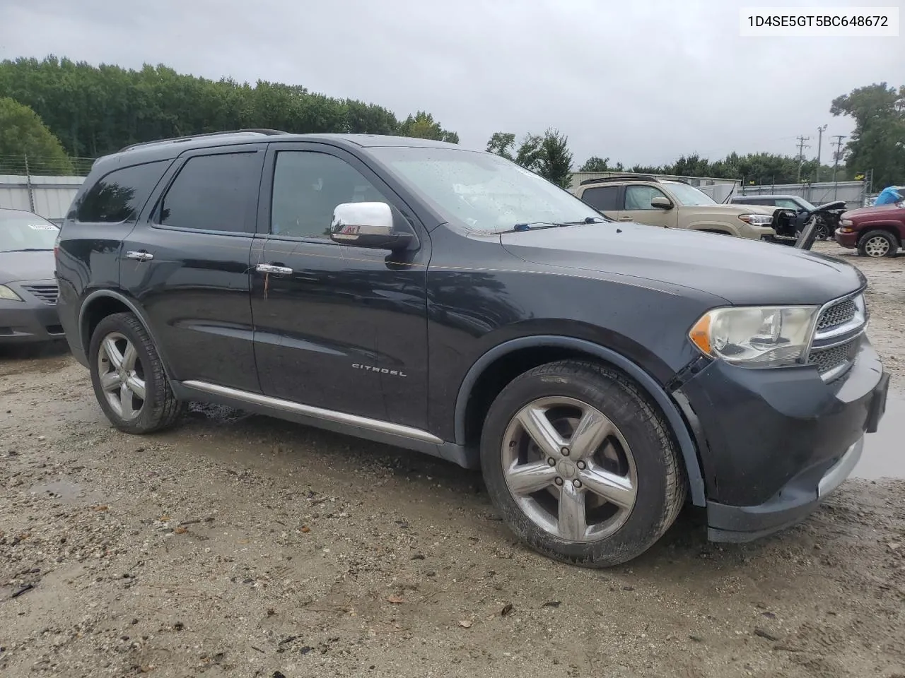 2011 Dodge Durango Citadel VIN: 1D4SE5GT5BC648672 Lot: 71831714