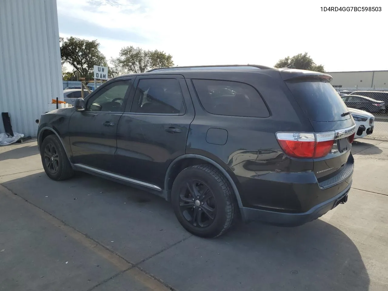 2011 Dodge Durango Crew VIN: 1D4RD4GG7BC598503 Lot: 71894464