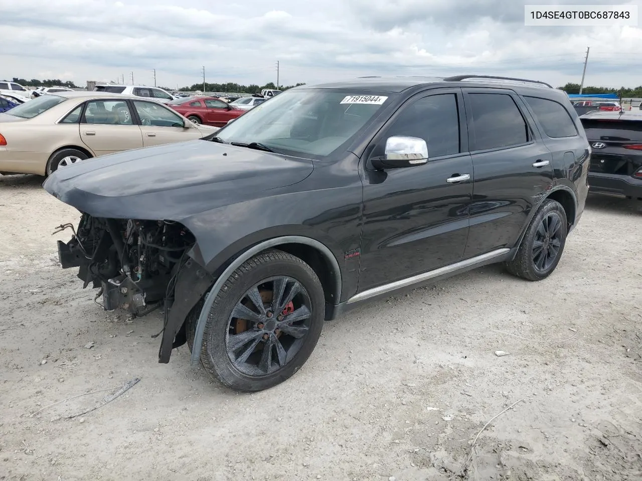 2011 Dodge Durango Crew VIN: 1D4SE4GT0BC687843 Lot: 71915044