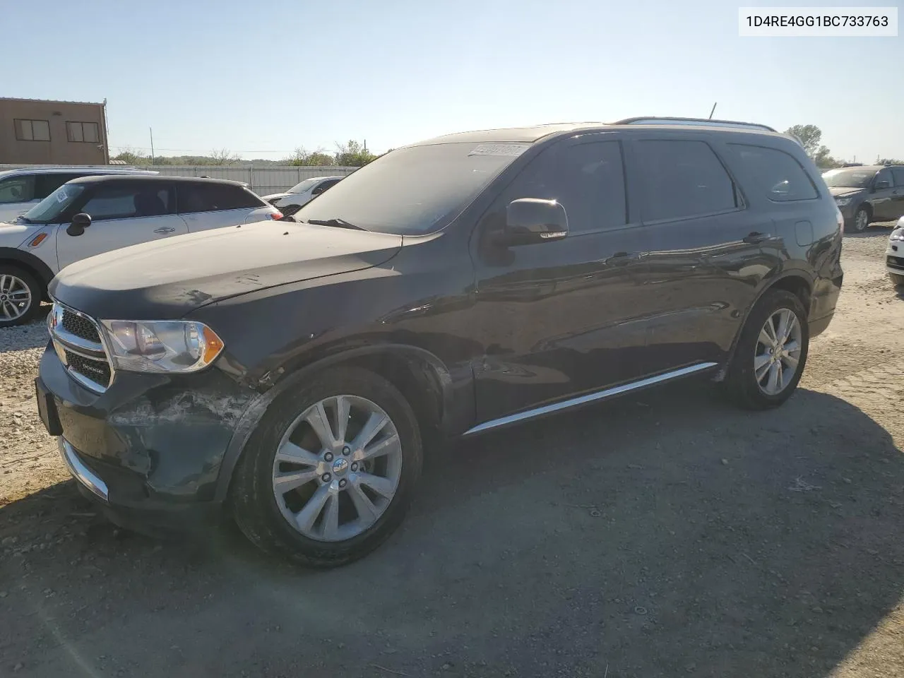 2011 Dodge Durango Crew VIN: 1D4RE4GG1BC733763 Lot: 72067464