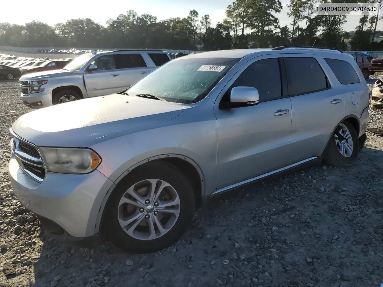 2011 Dodge Durango Crew VIN: 1D4RD4GG9BC704580 Lot: 72258684