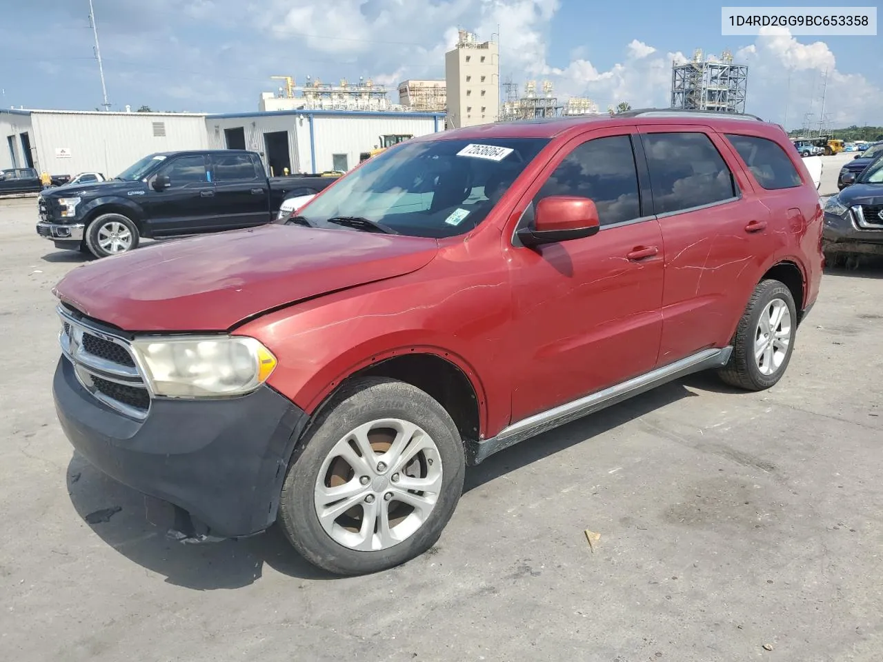 2011 Dodge Durango Express VIN: 1D4RD2GG9BC653358 Lot: 72636064