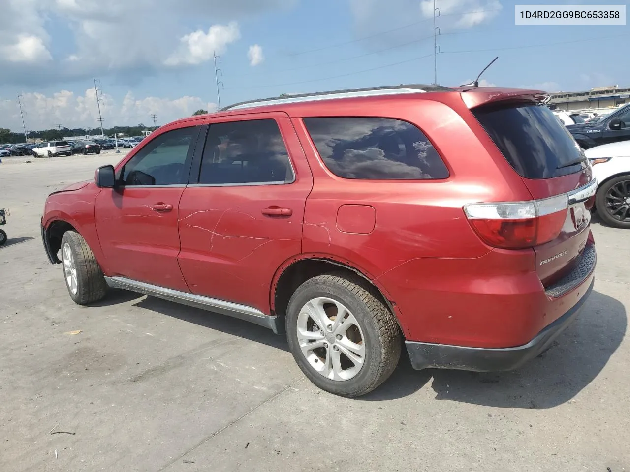 2011 Dodge Durango Express VIN: 1D4RD2GG9BC653358 Lot: 72636064