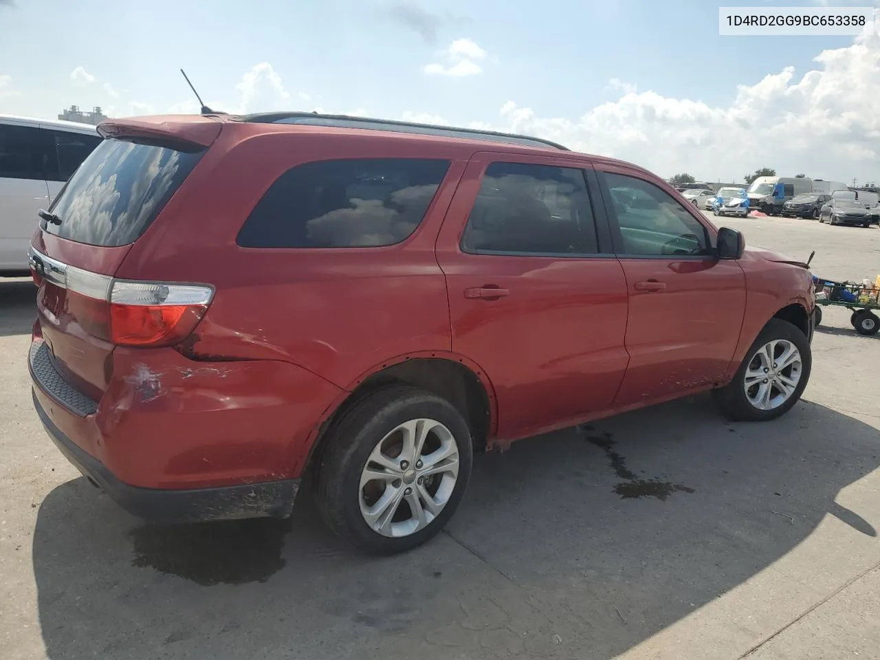 2011 Dodge Durango Express VIN: 1D4RD2GG9BC653358 Lot: 72636064